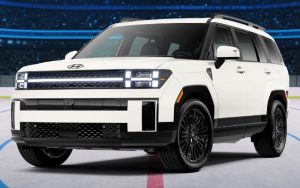 2024 White Hyundai Santa Fe