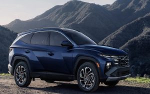 2025 Blue Hyundai Tucson