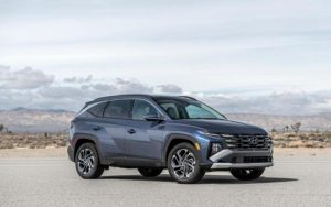 2025 Blue Hyundai Tucson